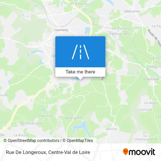Rue De Longeroux map