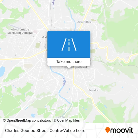 Rue Charles Gounod map