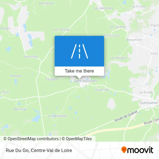 Rue Du Go map