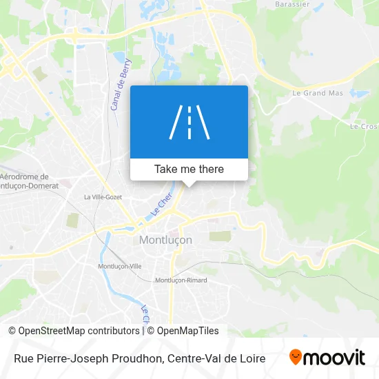 Rue Pierre-Joseph Proudhon map