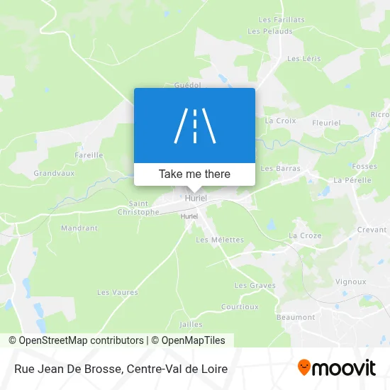 Rue Jean De Brosse map