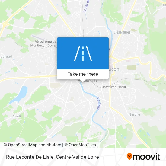 Rue Leconte De Lisle map