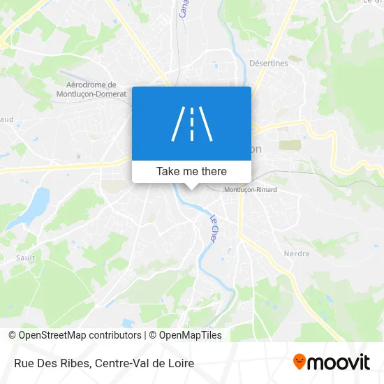 Rue Des Ribes map