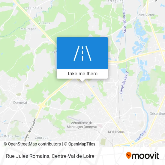 Rue Jules Romains map
