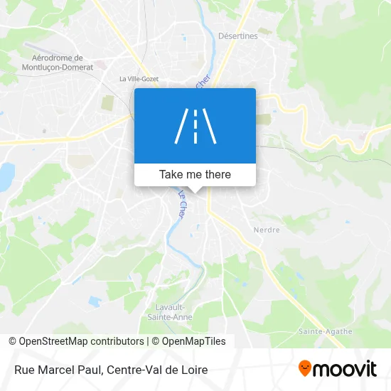 Rue Marcel Paul map