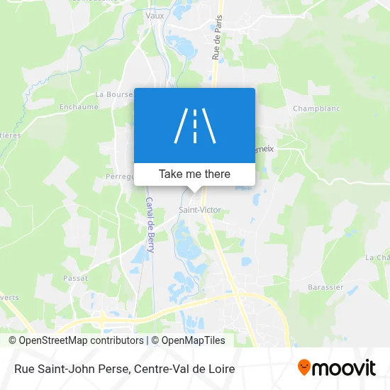 Rue Saint-John Perse map