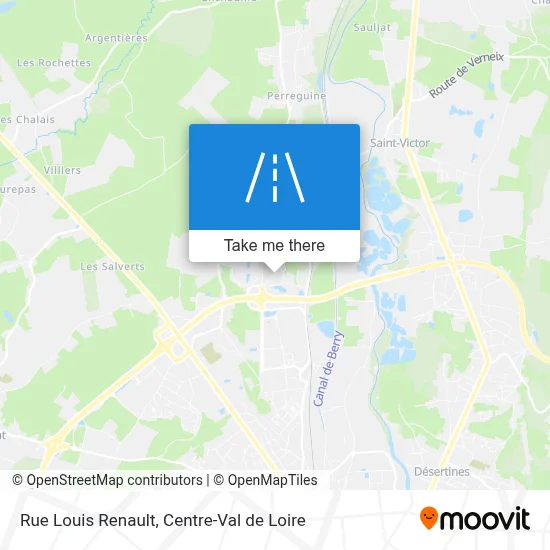 Rue Louis Renault map