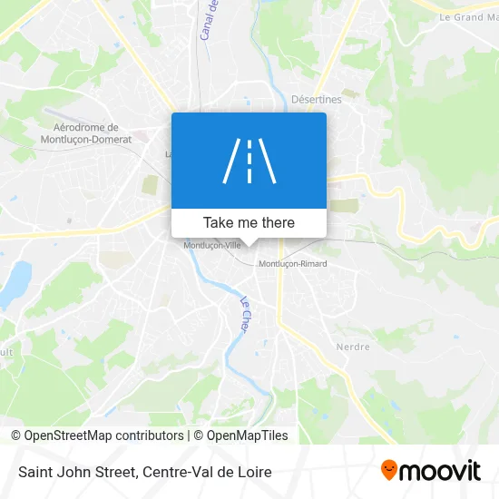 Rue Saint-Jean map