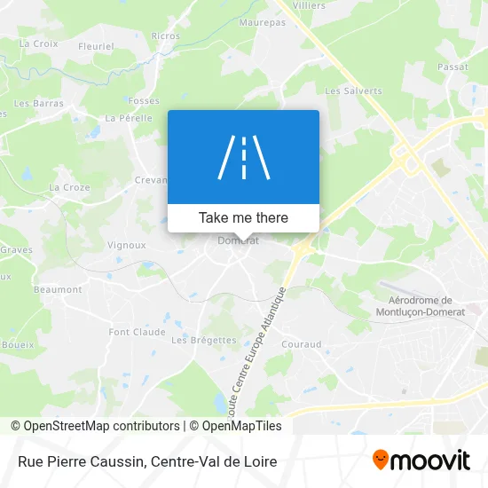 Rue Pierre Caussin map