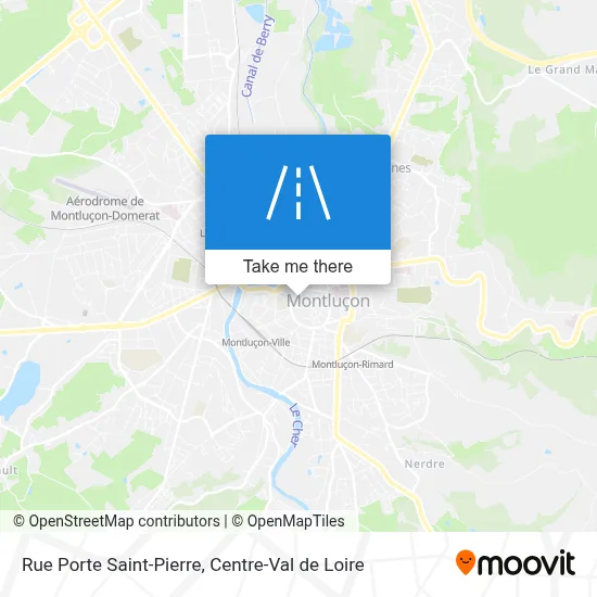 Rue Porte Saint-Pierre map