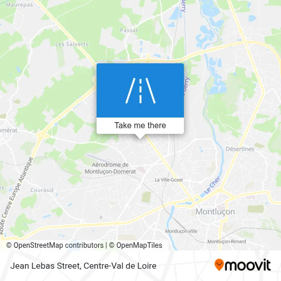 Rue Jean Lebas map