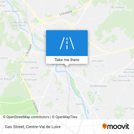Rue Du Gaz map
