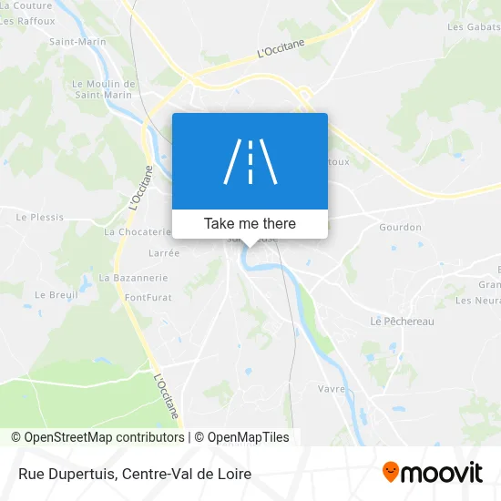 Rue Dupertuis map