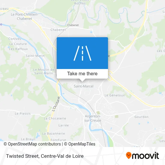 Rue Tordue map