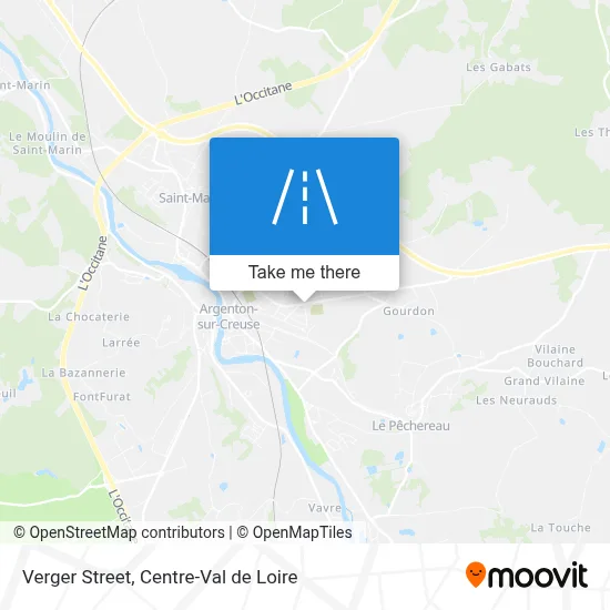 Rue Du Verger map