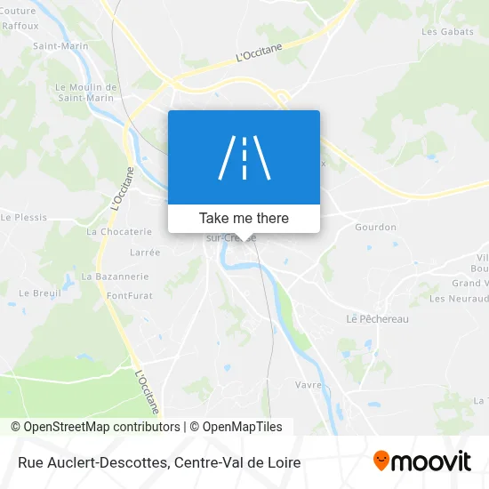 Rue Auclert-Descottes map