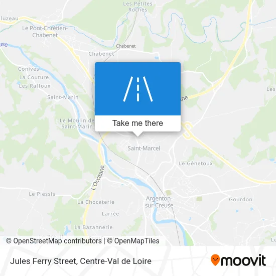 Rue Jules Ferry map