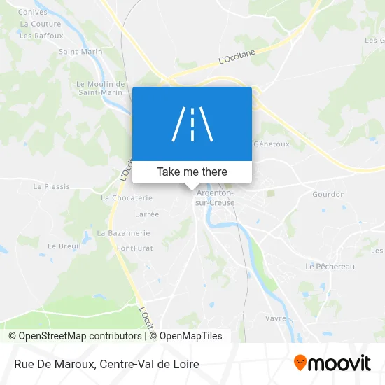 Rue De Maroux map