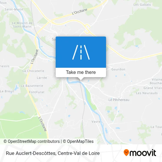 Rue Auclert-Descôttes map