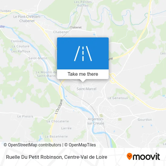 Ruelle Du Petit Robinson map