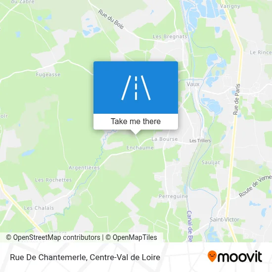 Rue De Chantemerle map