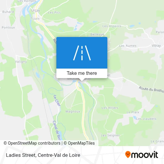 Rue Des Dames map