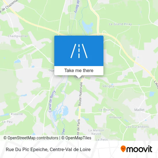 Rue Du Pic Epeiche map
