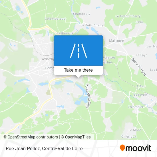 Rue Jean Pellez map