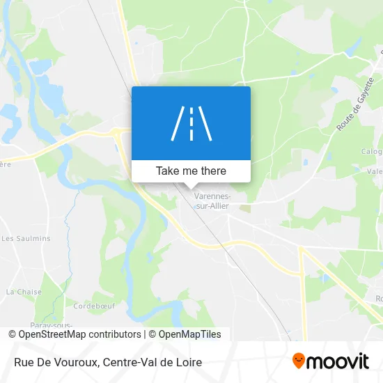 Rue De Vouroux map