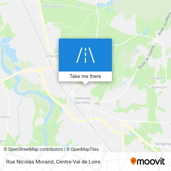 Rue Nicolas Morand map