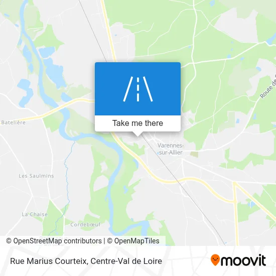 Rue Marius Courteix map