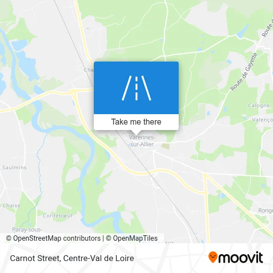 Rue Carnot map