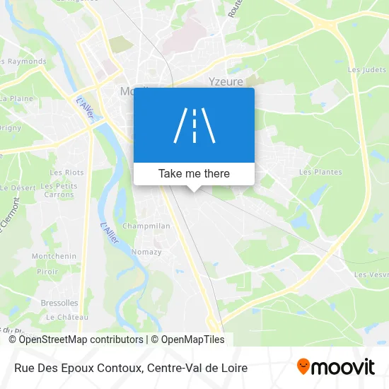 Rue Des Epoux Contoux map