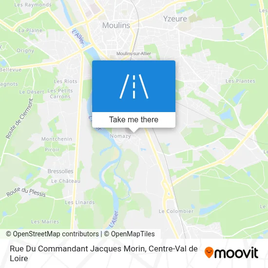 Rue Du Commandant Jacques Morin map