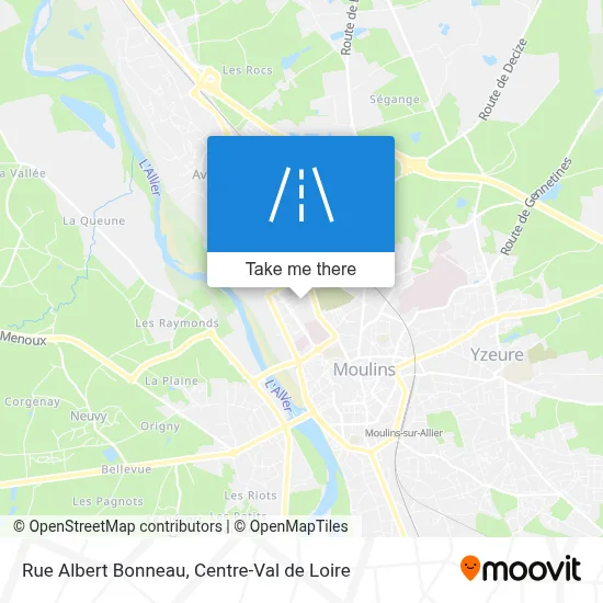 Rue Albert Bonneau map