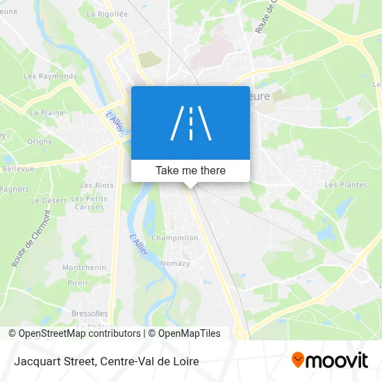 Rue Jacquart map