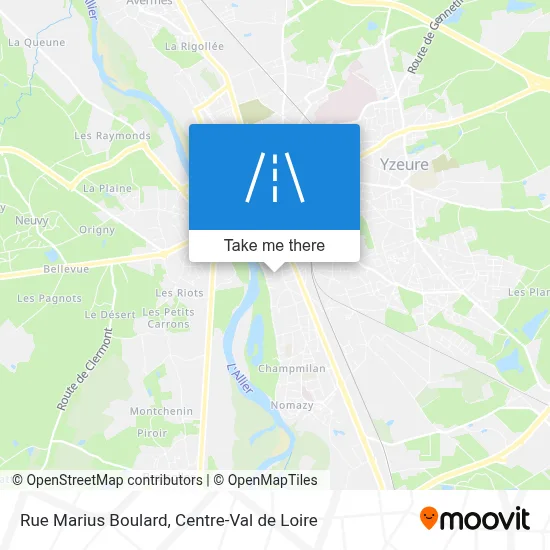 Rue Marius Boulard map