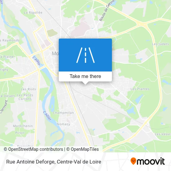 Rue Antoine Deforge map