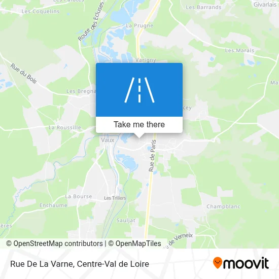 Rue De La Varne map