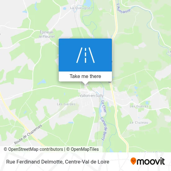 Rue Ferdinand Delmotte map