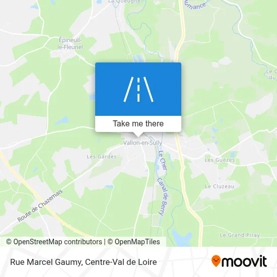 Rue Marcel Gaumy map