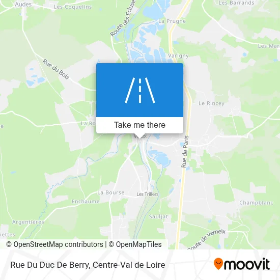 Rue Du Duc De Berry map