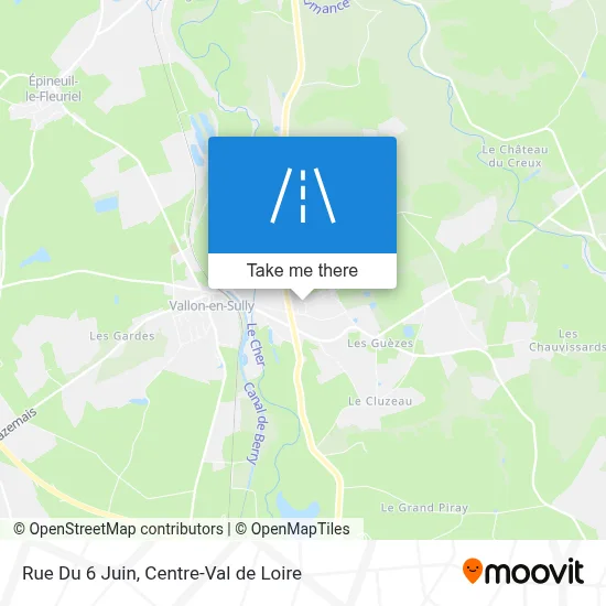 Rue Du 6 Juin map