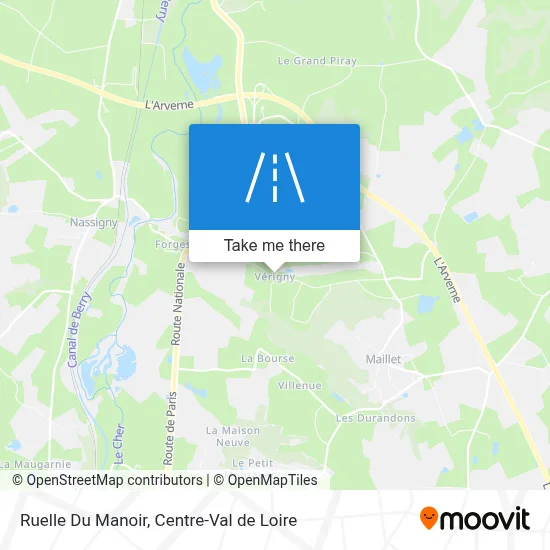 Ruelle Du Manoir map