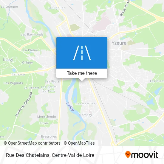 Rue Des Chatelains map
