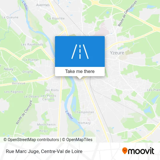 Rue Marc Juge map