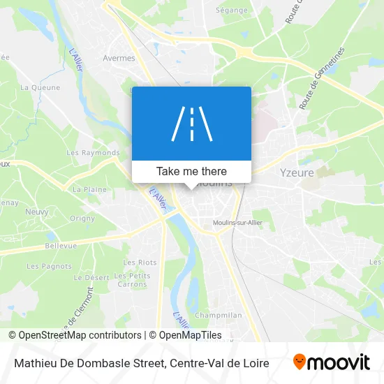 Rue Mathieu De Dombasle map