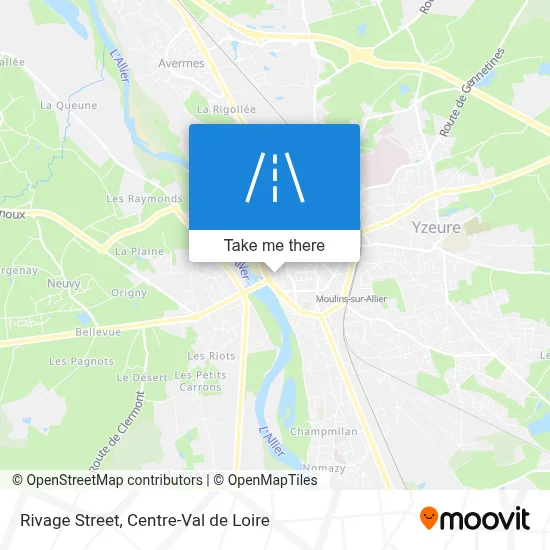 Rue Du Rivage map