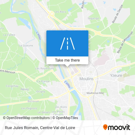 Rue Jules Romain map