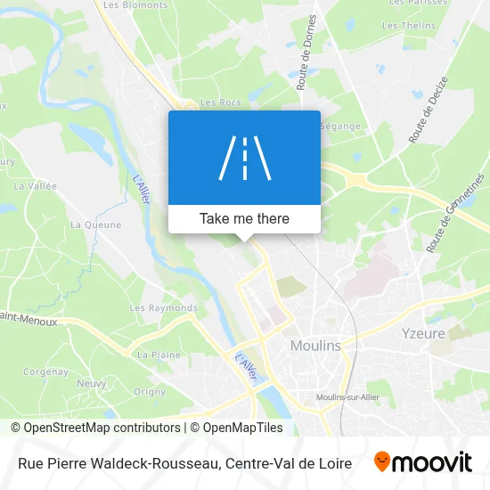 Rue Pierre Waldeck-Rousseau map